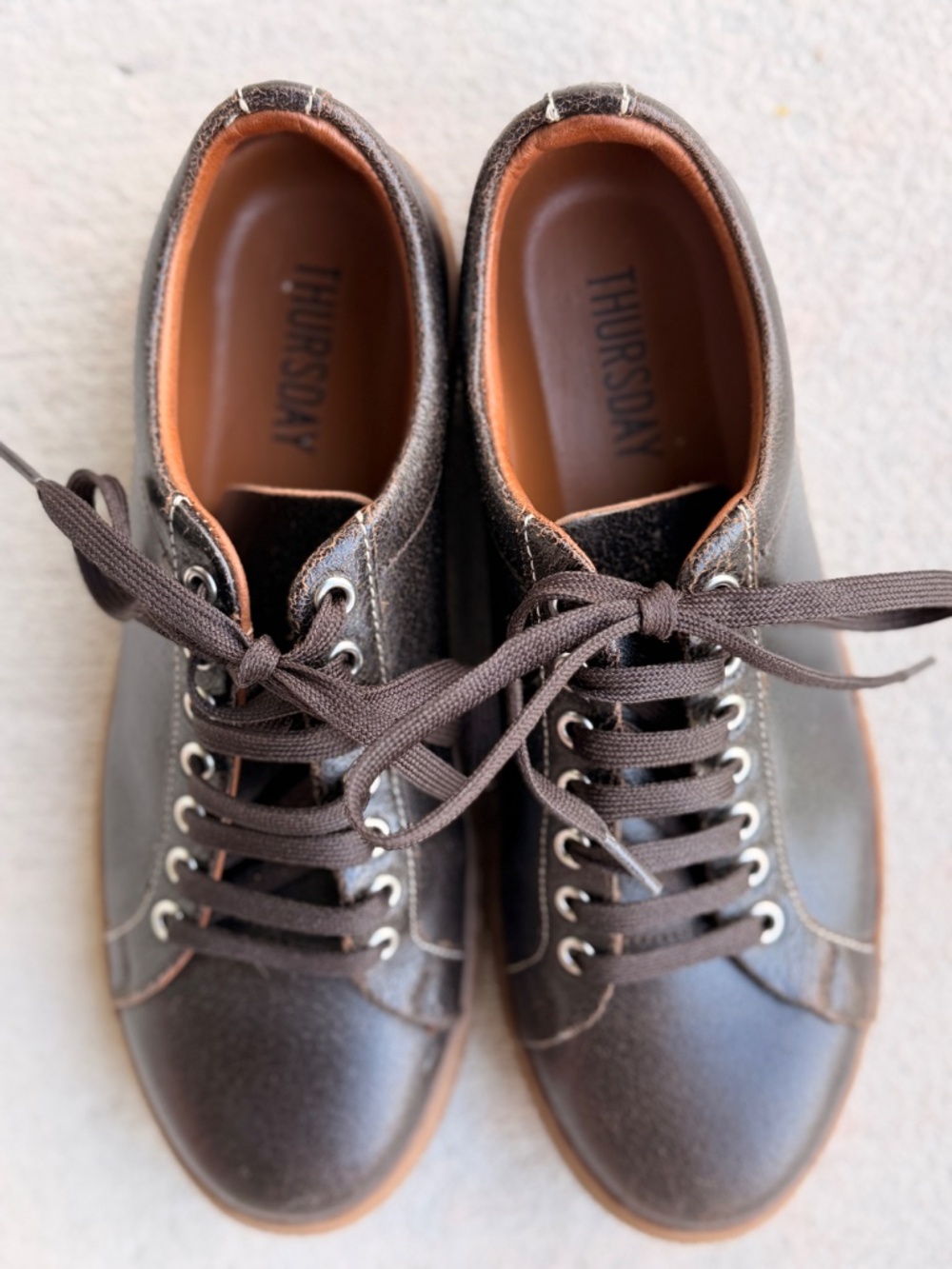 **Thursday Boot Co. Premier Low Top Sneakers – Cacao | Women’s 8.5** - Picture 12 of 13